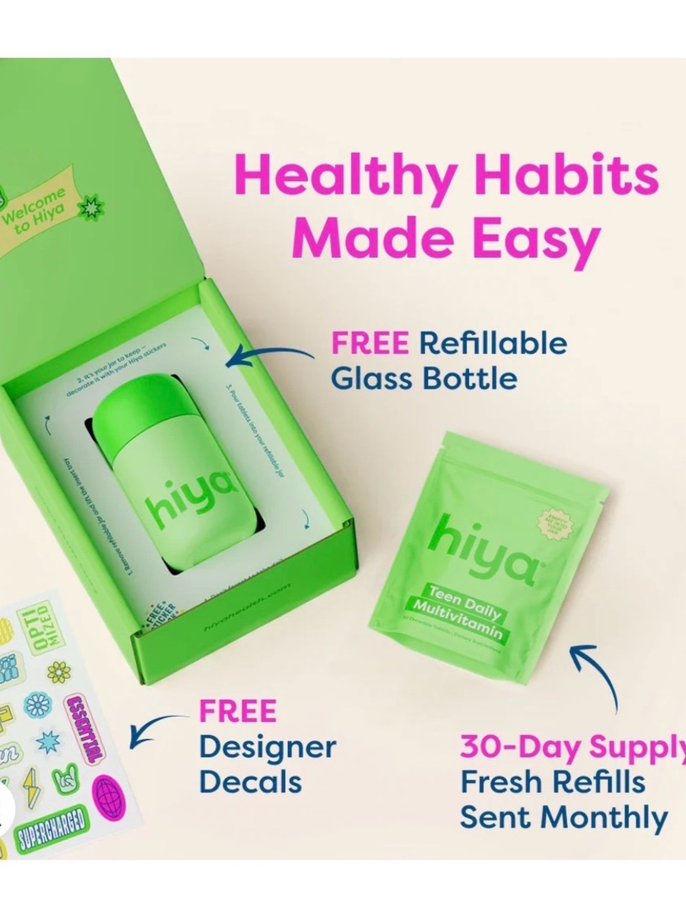 Hiya Health Teen Multivitamin